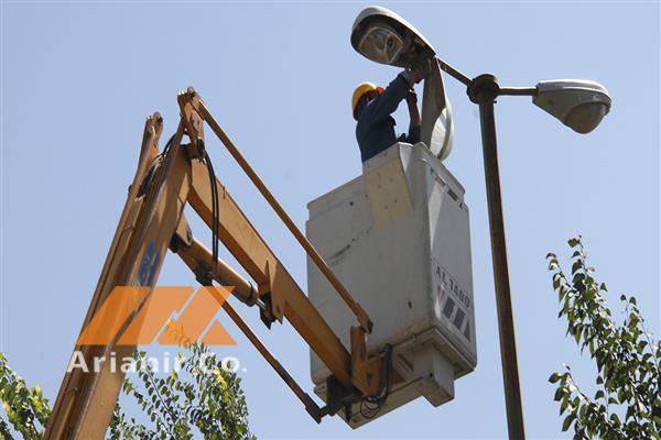 بهبود روشنایی معابر در بوشهر اجرا شد